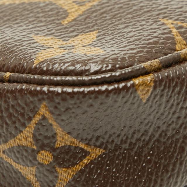 ルイ ヴィトン モノグラム ミニ ポシェット アクセソワール T&B ポーチ ハンドバッグ M60153 ブラウン PVC LOUIS VUITTON 【中古】_6