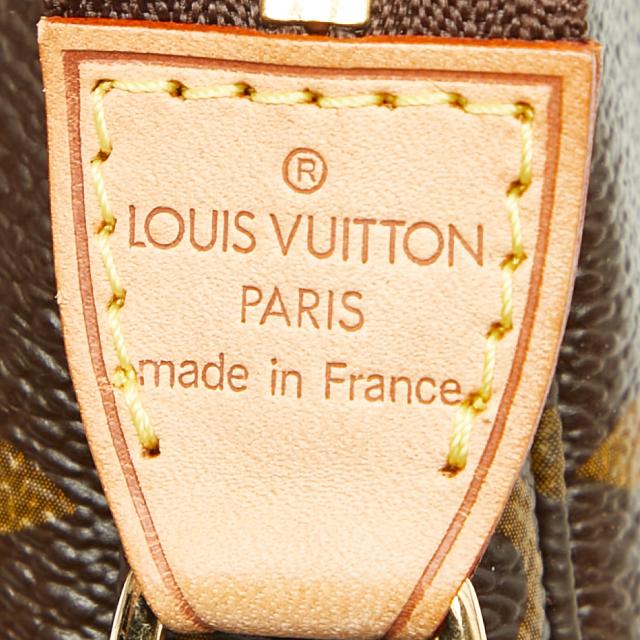 ルイ ヴィトン モノグラム ミニ ポシェット アクセソワール T&B ポーチ ハンドバッグ M60153 ブラウン PVC LOUIS VUITTON 【中古】_8