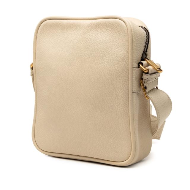グッチ ロゴプリント ショルダーバッグ 523591 ホワイト マルチカラー レザー レディース GUCCI 【中古】_1