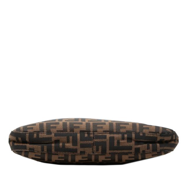 フェンディ ズッカ マンマバケット ハンドバッグ ショルダーバッグ ブラウン キャンバス レザー レディース FENDI 【中古】_2