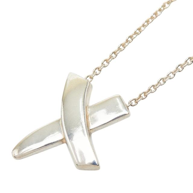 ティファニー グラフィティ X ネックレス SV925 シルバー レディース TIFFANY&amp;Co. 【中古】