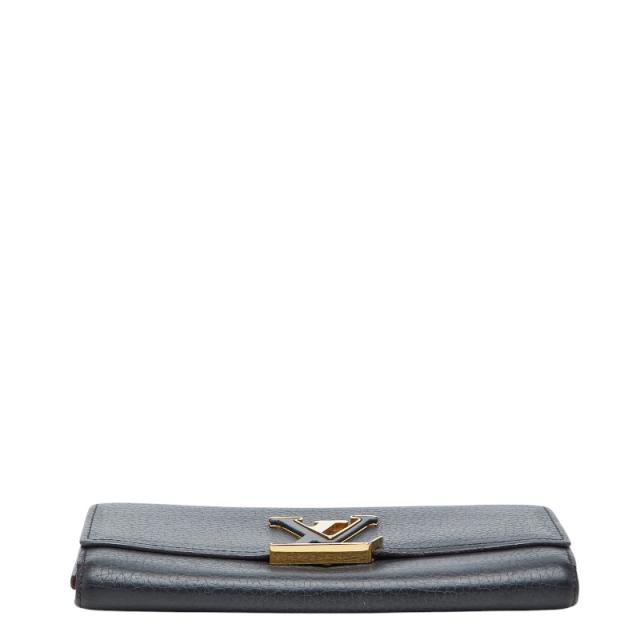 ルイ ヴィトン ポルトフォイユ カプシーヌ 二つ折り財布 長財布 M61248 ブラック トリヨンレザー レディース LOUIS VUITTON 【中古】_2