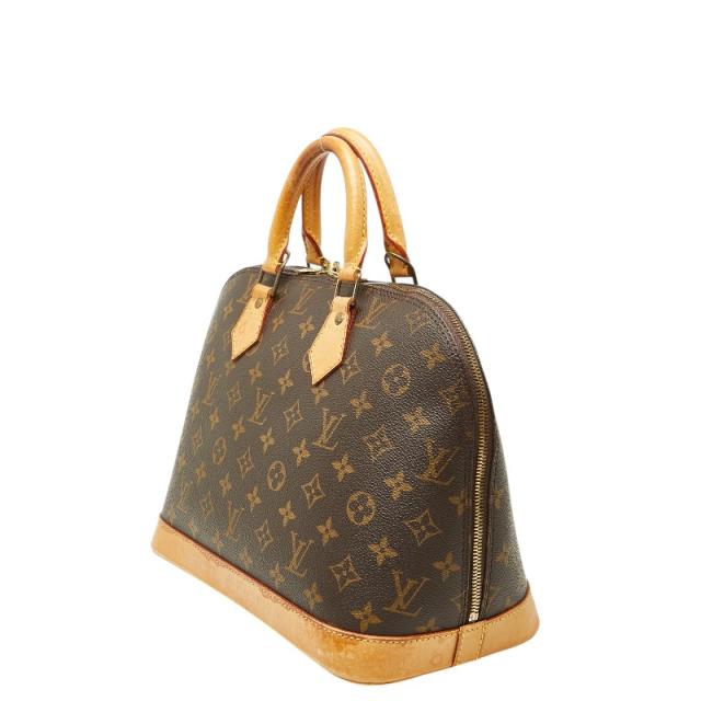 ルイ ヴィトン モノグラム アルマPM ハンドバッグ M51130 ブラウン PVC レザー レディース LOUIS VUITTON 【中古】_1