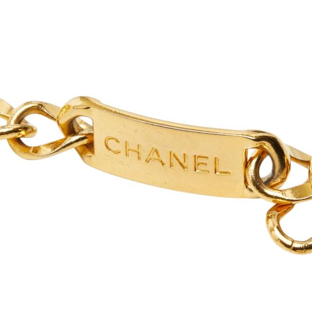 シャネル ロゴプレート チェーンベルト ゴールド メッキ レディース CHANEL 【中古】_2