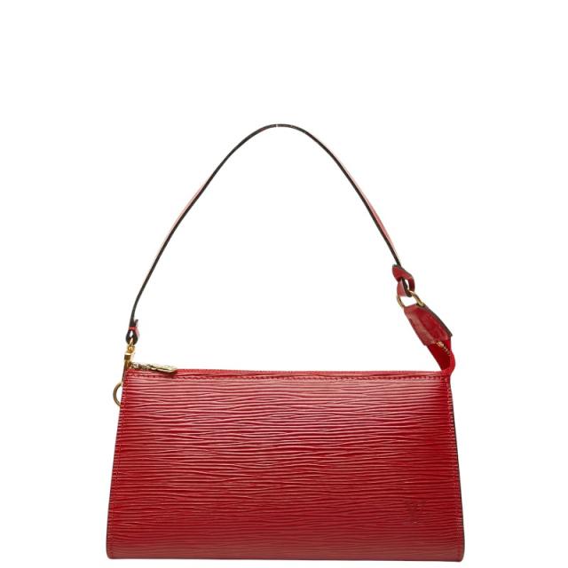 ルイ ヴィトン エピ ポシェット アクセソワール アクセサリーポーチ ハンドバッグ M52947 カスティリアンレッド LOUIS VUITTON 【中古】