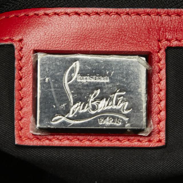 クリスチャンルブタン バッグデイモン ボストンバッグ トートバッグ ベージュ オレンジ マルチカラー Christian Louboutin 【中古】_8