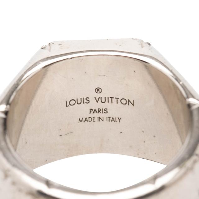 ルイ ヴィトン モノグラム シグネットリング リング 指輪 #Ｌ M62488 シルバー メタル メンズ LOUIS VUITTON 【中古】_3