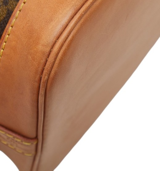 ルイ ヴィトン モノグラム アルマPM 旧型 ハンドバッグ ショルダーバッグ2WAY M51130 ブラウン PVC レザー LOUIS VUITTON 【中古】_4