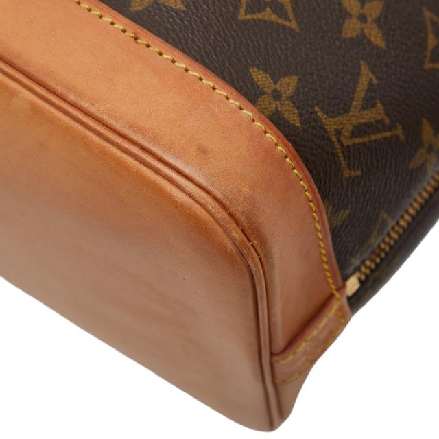 ルイ ヴィトン モノグラム アルマPM 旧型 ハンドバッグ ショルダーバッグ2WAY M51130 ブラウン PVC レザー LOUIS VUITTON 【中古】_6