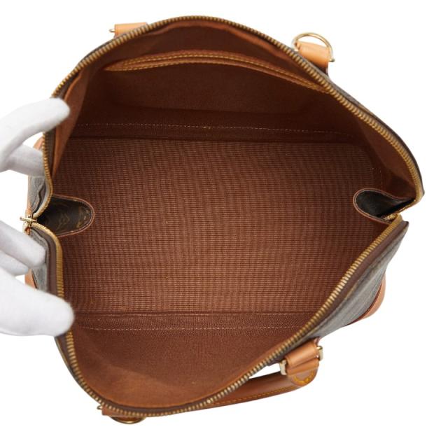 ルイ ヴィトン モノグラム アルマPM 旧型 ハンドバッグ ショルダーバッグ2WAY M51130 ブラウン PVC レザー LOUIS VUITTON 【中古】_8