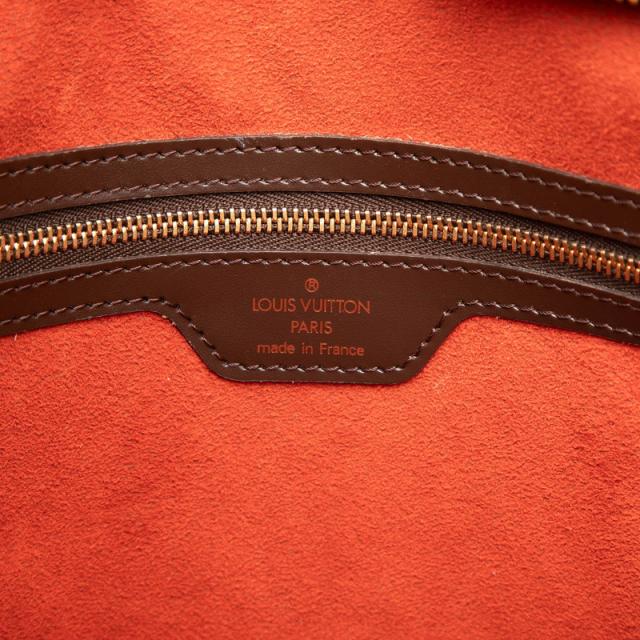 ルイ ヴィトン ダミエ ヴェニスPM トートバッグ ハンドバッグ N51145 ブラウン PVC レザー レディース LOUIS VUITTON 【中古】_4