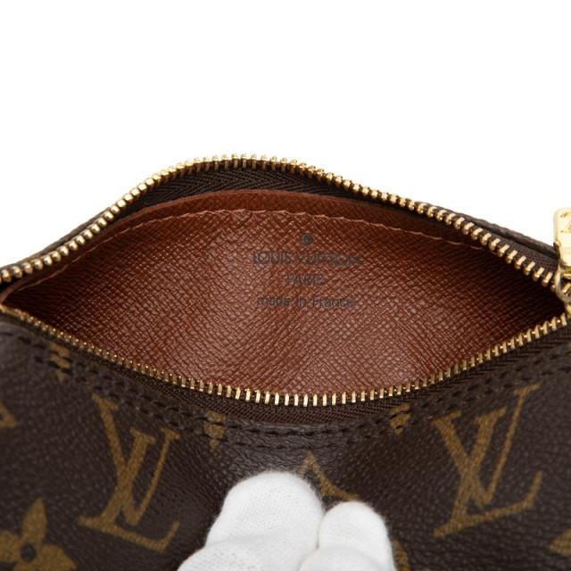 ルイ ヴィトン モノグラム パピヨン付属品 ミニハンドバッグ ポーチ 