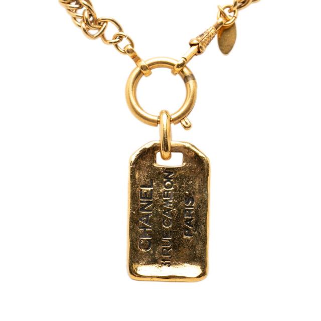 シャネル 31 RUE CAMBON カンボン ヴィンテージ ネックレス ゴールド メッキ レディース CHANEL 【中古】_1