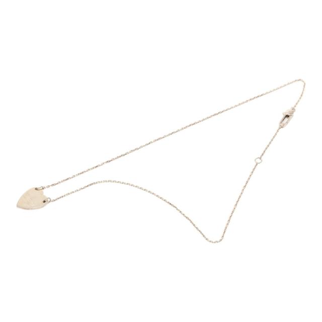 グッチ トレードマーク ハート ペンダント ネックレス シルバー SV925 シルバー レディース GUCCI 【中古】_2