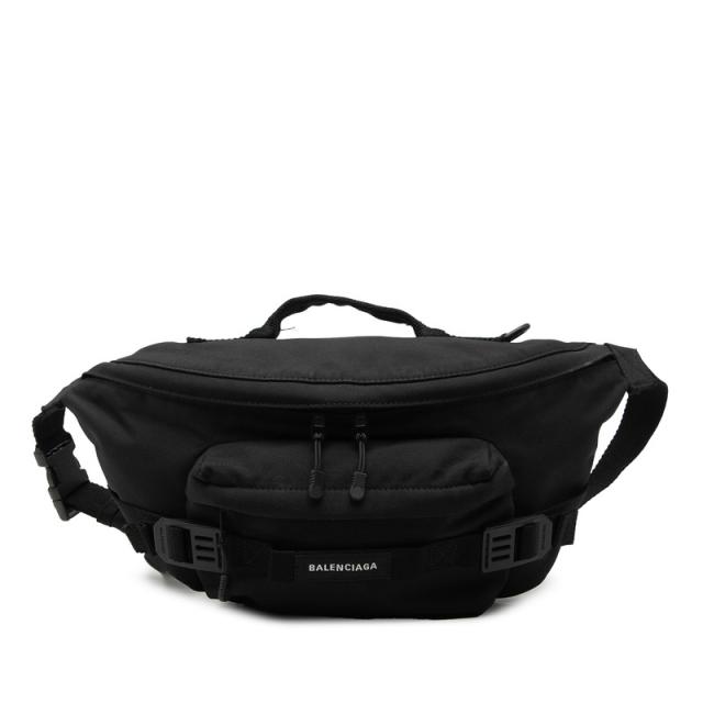 バレンシアガ アーミー ラージ ベルトバッグ ボディバッグ 644035 ブラック ポリエステル ポリアミド メンズ BALENCIAGA 【中古】