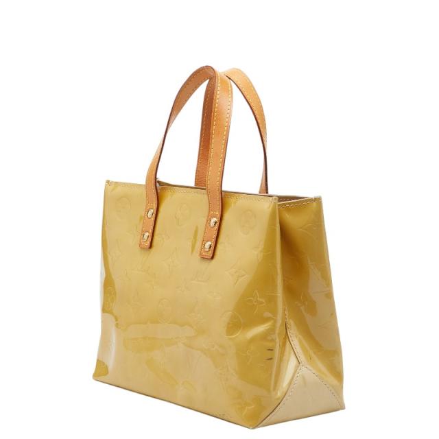 ルイ ヴィトン モノグラム ヴェルニ リードPM ハンドバッグ M91144 イエロー パテントレザー レディース LOUIS VUITTON 【中古】_1