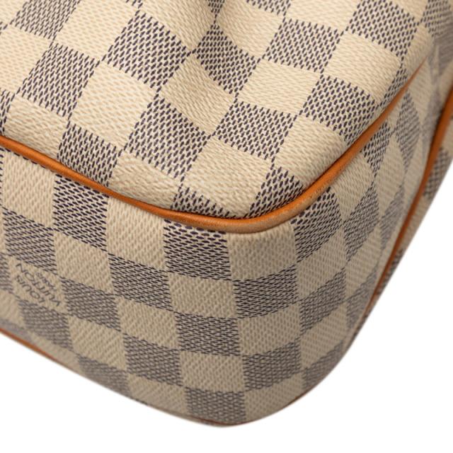 ルイ ヴィトン ダミエ アズール シラク—サPM 斜め掛け ショルダーバッグ N41113 ホワイト PVC レザー レディース LOUIS VUITTON 【中古】_4