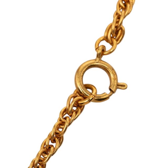 シャネル ロゴ ココマーク ヴィンテージ ネックレス ゴールド メッキ レディース CHANEL 【中古】_3