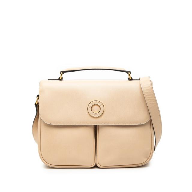 セリーヌ ハンドバッグ ショルダーバッグ ベージュ レザー レディース CELINE 【中古】