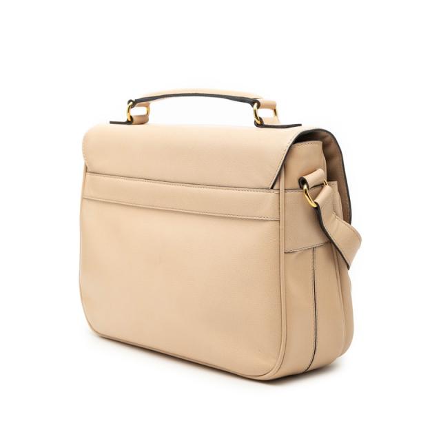 セリーヌ ハンドバッグ ショルダーバッグ ベージュ レザー レディース CELINE 【中古】_1