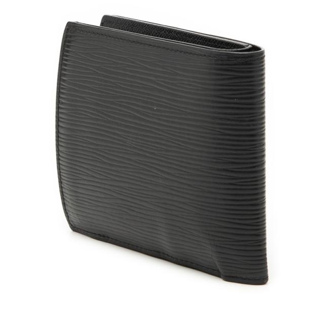 ルイ ヴィトン エピ ポルトフォイユ マルコNM 二つ折り財布 M62289 ノワール ブラック レザー レディース LOUIS VUITTON 【中古】_1