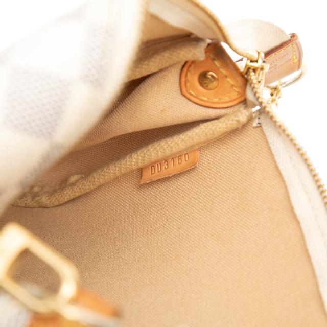 ルイ ヴィトン ダミエ アズール エヴァ ハンドバッグ ショルダーバッグ 2WAY N55214 ホワイト PVC レザー LOUIS VUITTON 【中古】_5