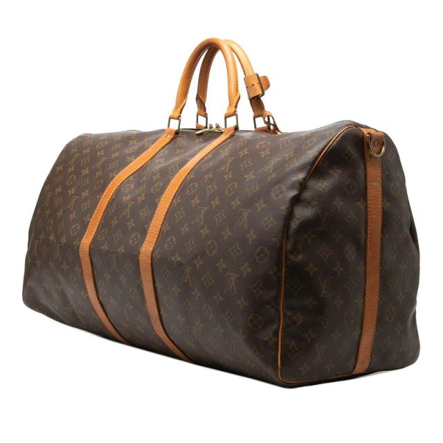 ルイ ヴィトン モノグラム キーポル バンドリエール60 ボストンバッグ ショルダーバッグ 2WAY M41412 ブラウン LOUIS VUITTON 【中古】_1
