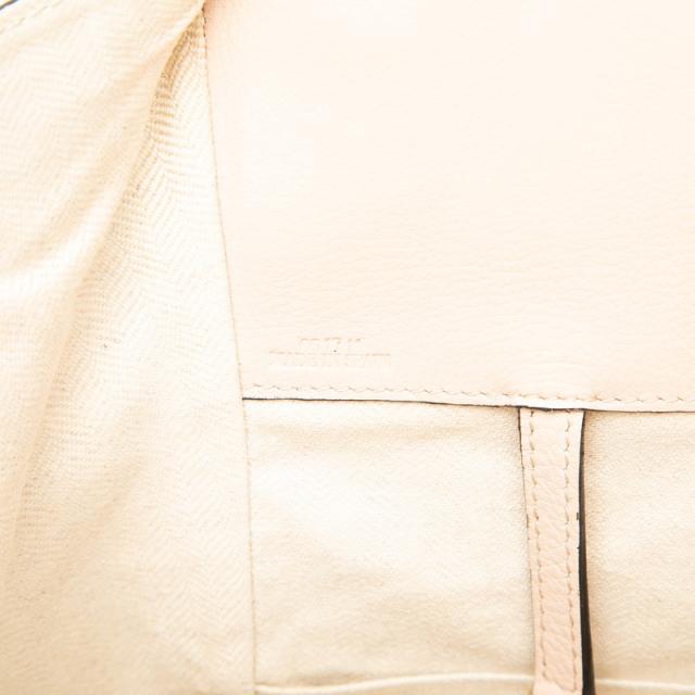 ロエベ ハンモック スモール ハンドバッグ ショルダーバッグ 2WAY ピンク ベージュ レザー レディース LOEWE 【中古】_5