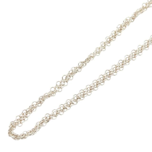 ティファニー エルサ ペレッティ メッシュ チェーン ネックレス シルバー SV925 シルバー レディース TIFFANY&amp;Co. 【中古】
