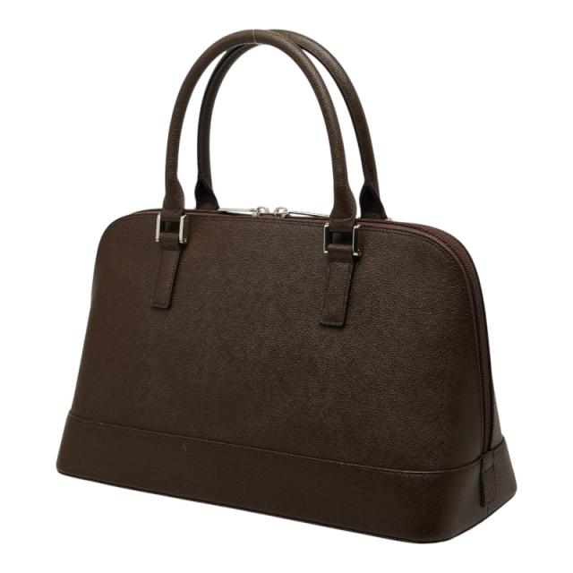 バーバリー ハンドバッグ ブラウン サフィアーノレザー レディース BURBERRY 【中古】_1