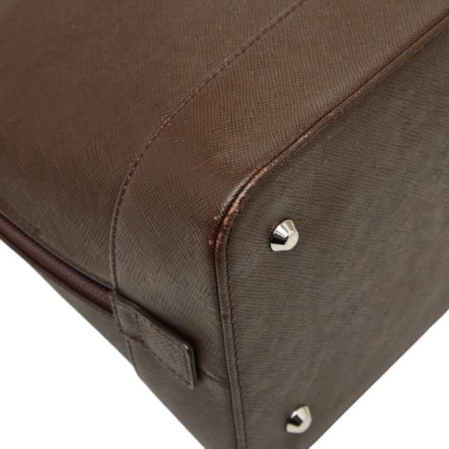 バーバリー ハンドバッグ ブラウン サフィアーノレザー レディース BURBERRY 【中古】_6