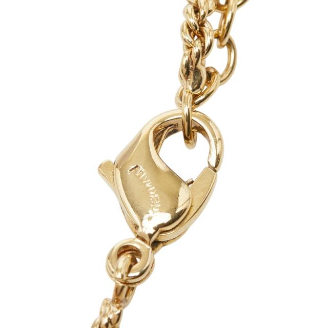 ディオール 香水瓶 モチーフ ロープ チェーン ペンダント ネックレス ゴールド メッキ レディース Dior 【中古】_4