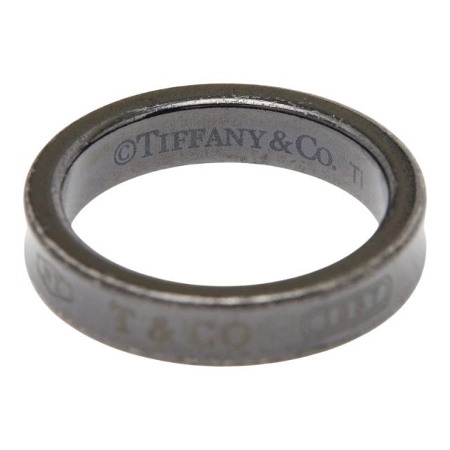 ティファニー 1837 ナロー リング 指輪 ブラック チタン レディース TIFFANY&Co. 【中古】_5