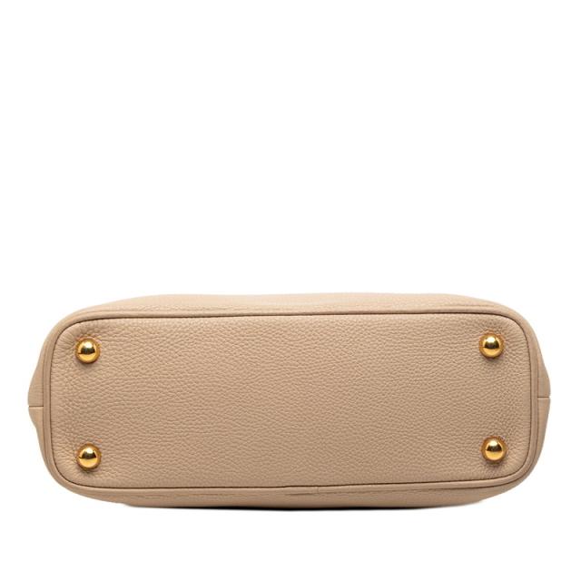 バーバリー ハンドバッグ ショルダーバッグ 2WAY ベージュ系 グレインカーフレザー レディース BURBERRY 【中古】_2