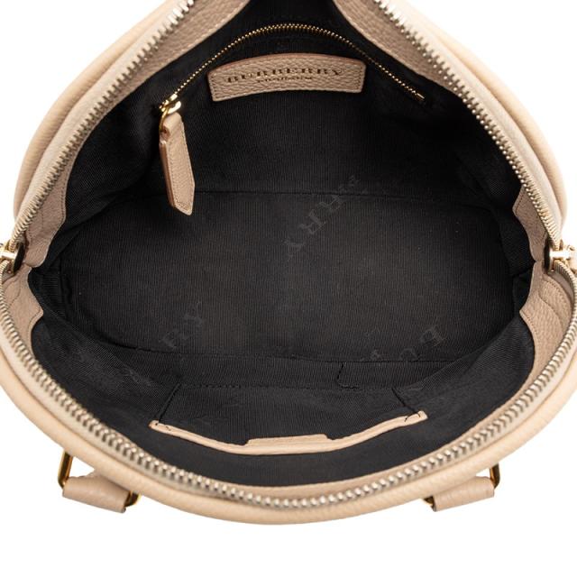 バーバリー ハンドバッグ ショルダーバッグ 2WAY ベージュ系 グレインカーフレザー レディース BURBERRY 【中古】_4