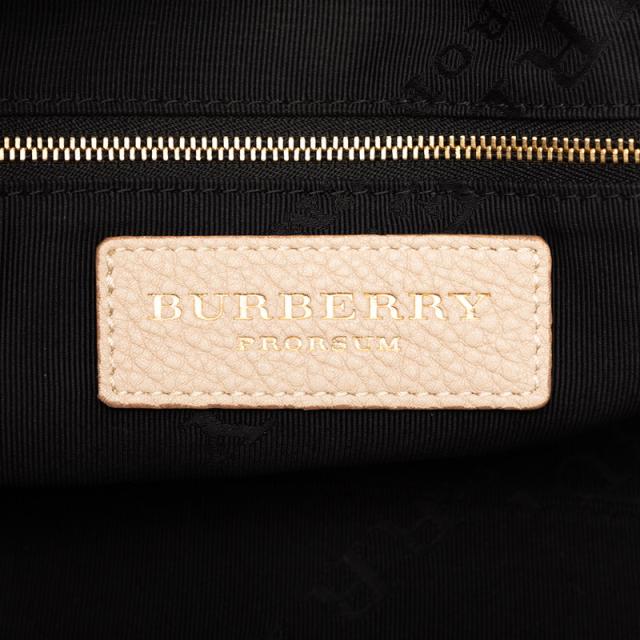 バーバリー ハンドバッグ ショルダーバッグ 2WAY ベージュ系 グレインカーフレザー レディース BURBERRY 【中古】_5
