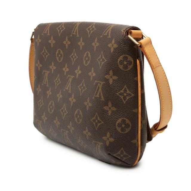 ルイ ヴィトン モノグラム ミュゼット タンゴ ショート ショルダーバッグ M51257 ブラウン PVC レザー レディース LOUIS VUITTON【中古】_1