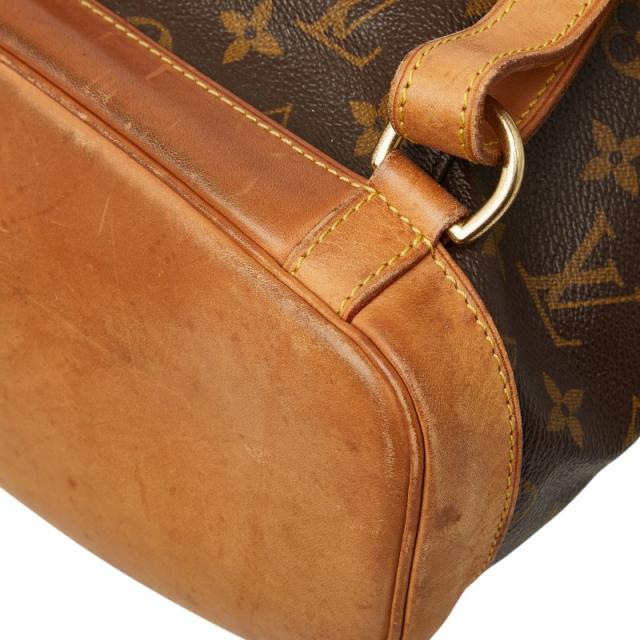 ルイ ヴィトン モノグラム モンスリGM リュック バックパック M51135 ブラウン PVC レザー レディース LOUIS VUITTON 【中古】_5