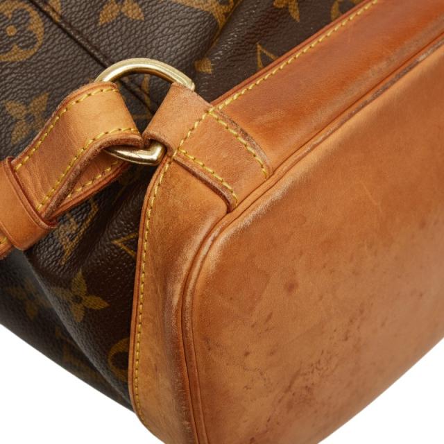 ルイ ヴィトン モノグラム モンスリGM リュック バックパック M51135 ブラウン PVC レザー レディース LOUIS VUITTON 【中古】_6
