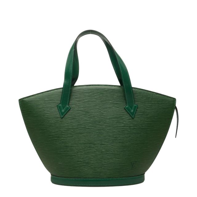 ルイ ヴィトン エピ サンジャック ハンドバッグ M52274  ボルネオグリーン レザー レディース LOUIS VUITTON 【中古】