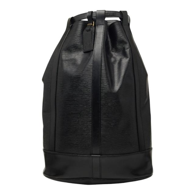 ルイ ヴィトン エピ ランドネGM ショルダーバッグ ボディバッグ M43082 ノワール ブラック レザー レディース LOUIS VUITTON 【中古】