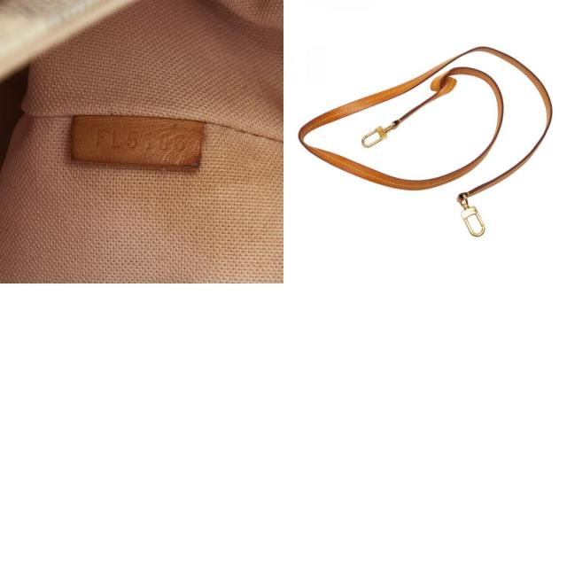 ルイ ヴィトン ダミエ アズール クロワゼット ハンドバッグ ショルダーバッグ 2WAY N41581 ホワイト PVC レザー LOUIS VUITTON 【中古】_9