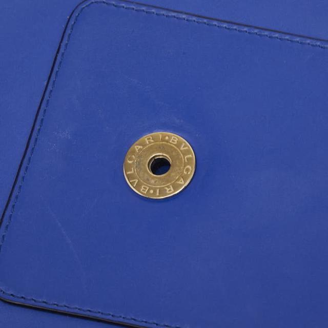 ブルガリ セルペンティ フォーエバー チェーンショルダーバッグ ブルー レザー レディース BVLGARI 【中古】_7