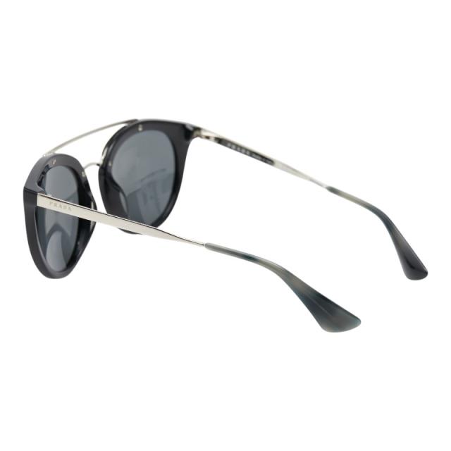 プラダ ダブルブリッジ サングラス SPR23S-F ブラック プラスチック メタル レディース PRADA 【中古】_1