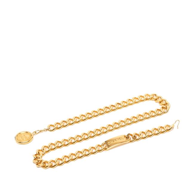 シャネル ココマーク 31 RUE CAMBONPARISメダルチェーン ベルト 美品 シャネル ココマーク 31 RUE CAMBON PARIS メダル チェーン