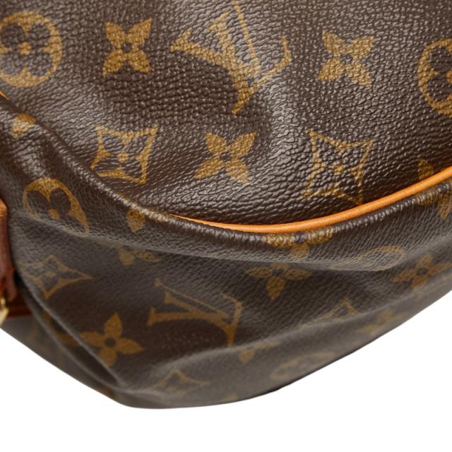 ルイ ヴィトン モノグラム ソミュール35 斜め掛け ショルダーバッグ M42254 ブラウン PVC レザー レディース LOUIS VUITTON 【中古】_4
