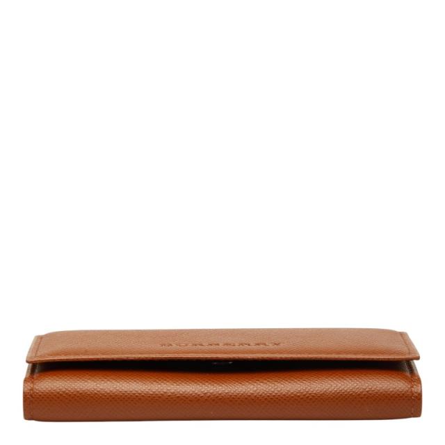 バーバリー ノバチェック 4連 キーケース ブラウン レザー レディース BURBERRY 【中古】_2