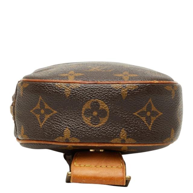 ルイ ヴィトン モノグラム ポシェットガンジュ ボディバッグ ウエストバッグ M51870 ブラウン PVC レザー LOUIS VUITTON 【中古】_2