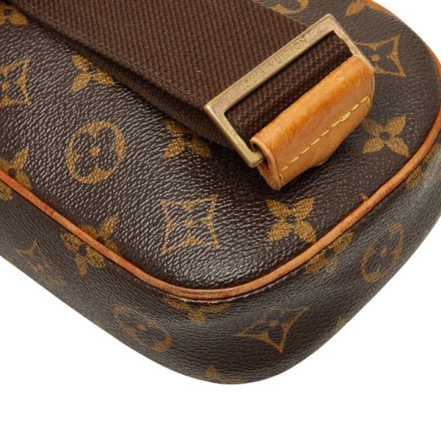 ルイ ヴィトン モノグラム ポシェットガンジュ ボディバッグ ウエストバッグ M51870 ブラウン PVC レザー LOUIS VUITTON 【中古】_6