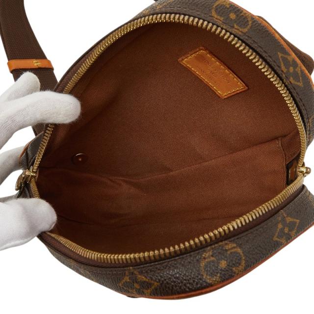 ルイ ヴィトン モノグラム ポシェットガンジュ ボディバッグ ウエストバッグ M51870 ブラウン PVC レザー LOUIS VUITTON 【中古】_7